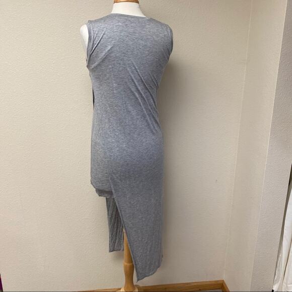 Acne Studios Ordelia Tencel Dress Grey XS - Picture 4 of 10